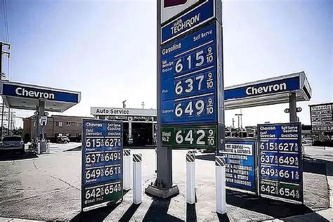 cheapest chevron gas